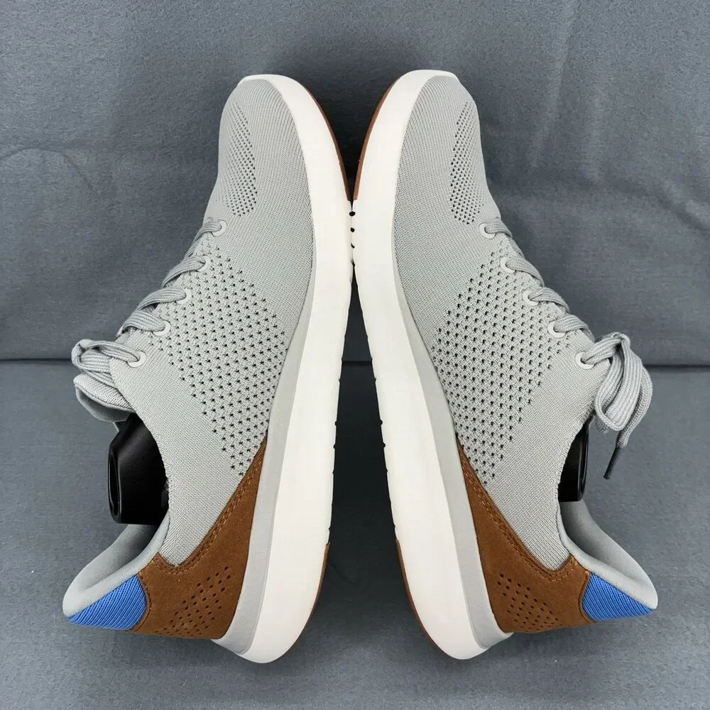 Kizik Lima Harbor Mist Women’s Size 11.5 Athletic Sneaker Mens Size 10 Blue Gray